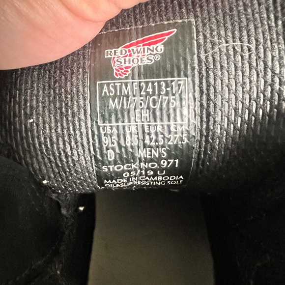 Red wing red wing boots astmf 2413-17 - Picture 4 of 5